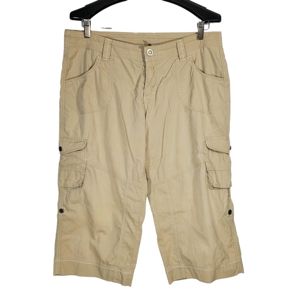 Kuhl Women's Khaki Cargo Capris